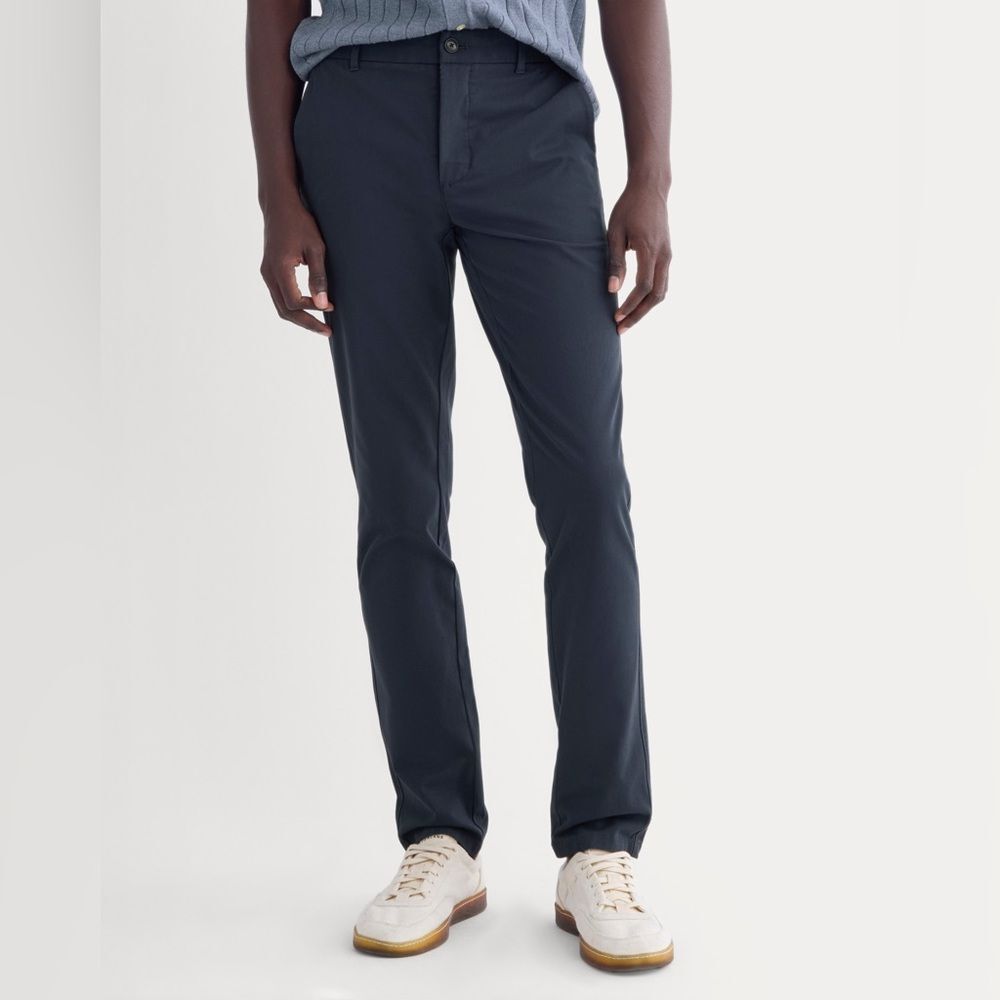 Everlane The Performance Chino | Uniform in Slim Fit Navy Size 36 x 34 NWT